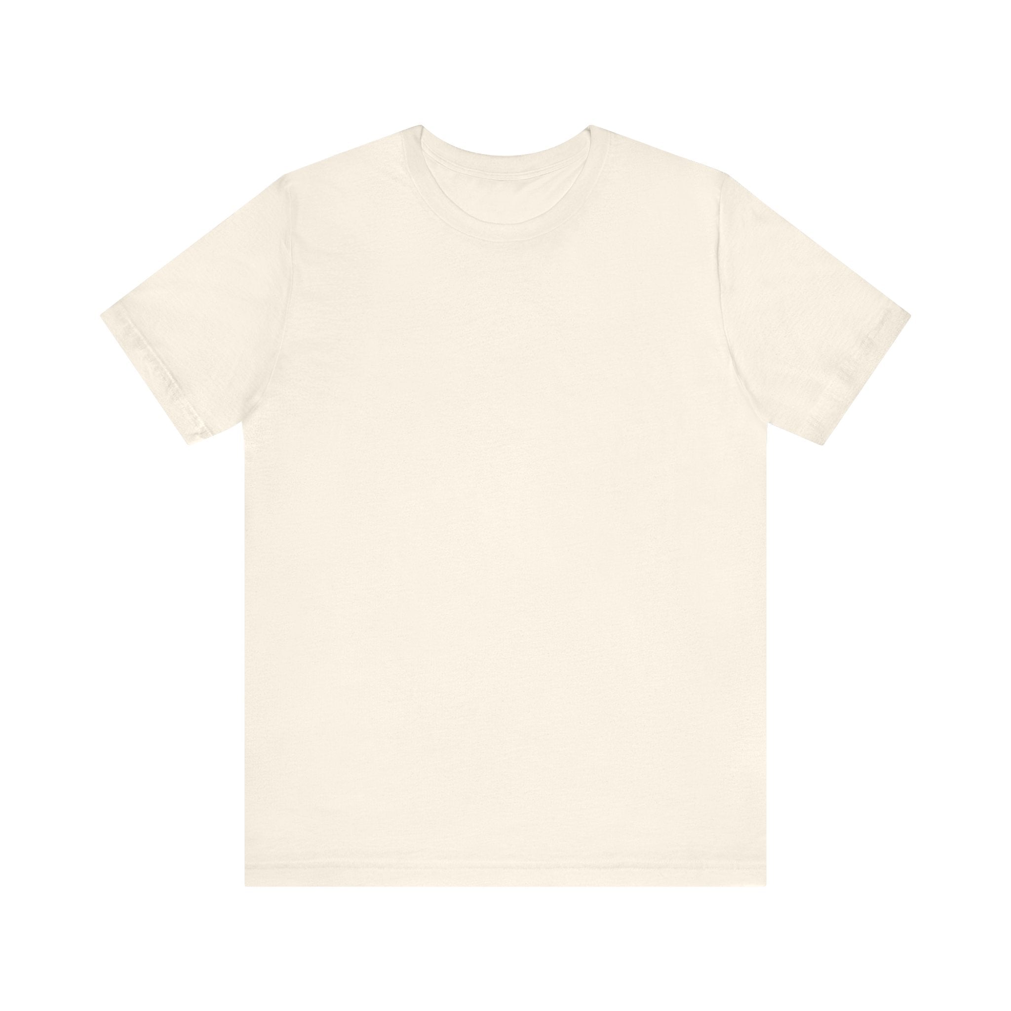 Unisex Jersey T-Shirt mit Rückenprint „BE THE GOOD“ – Statement Shirt aus 100 % Baumwolle