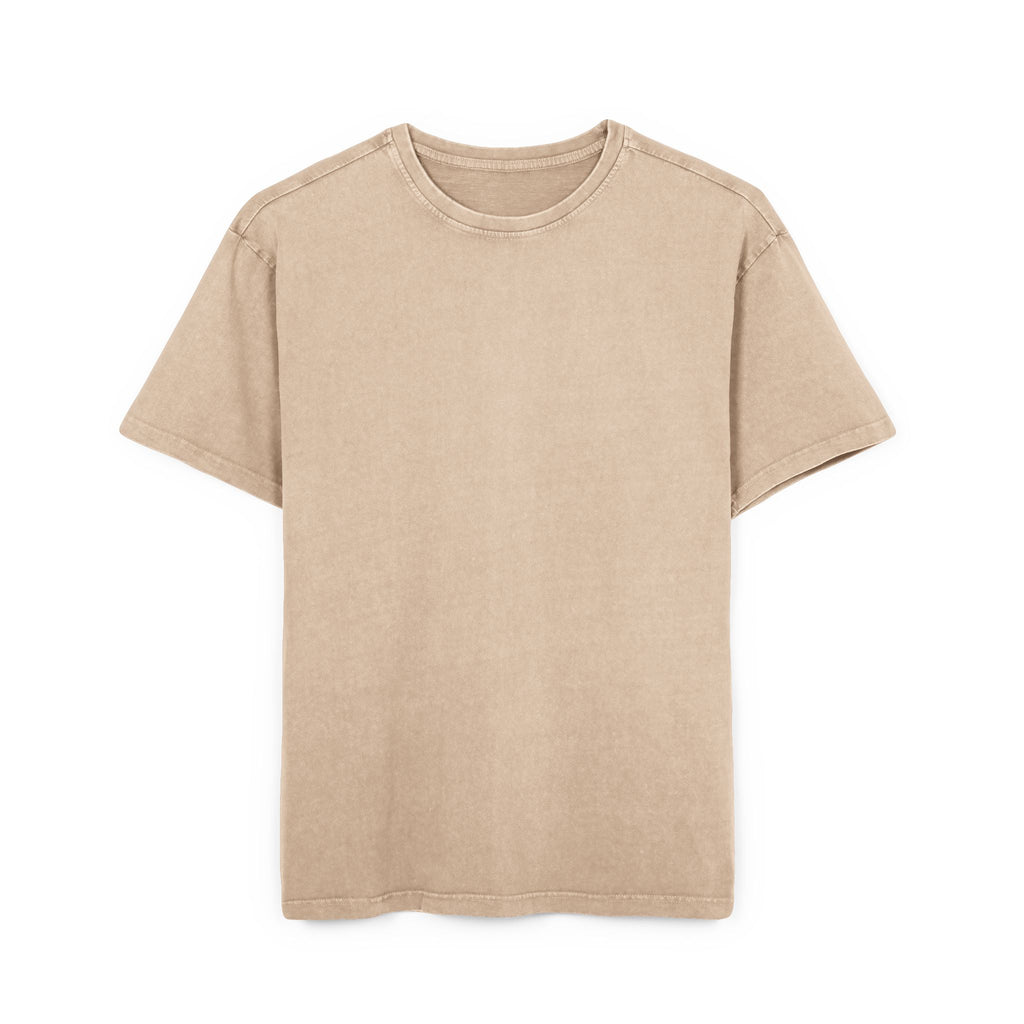 Acid Washed Oversized Tee with "DIGGA" Bear Graphic - Casual Streetwear