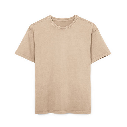 Acid Washed Oversized Tee with "DIGGA" Bear Graphic - Casual Streetwear