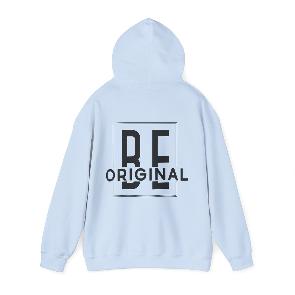 Hoodie „BE ORIGINAL“ – Cooler Unisex Hoodie mit inspirierendem Rückenprint
