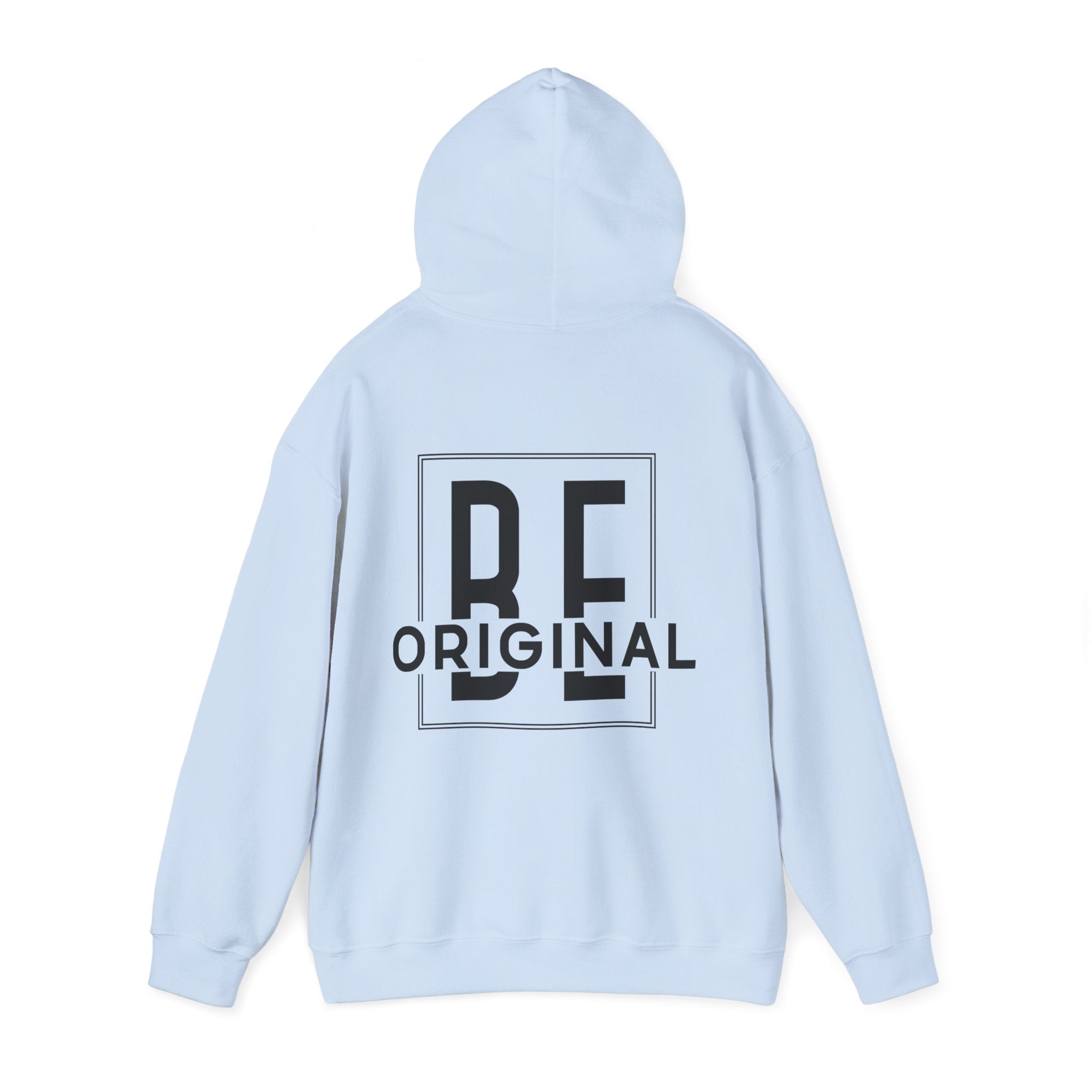 Hoodie „BE ORIGINAL“ – Cooler Unisex Hoodie mit inspirierendem Rückenprint