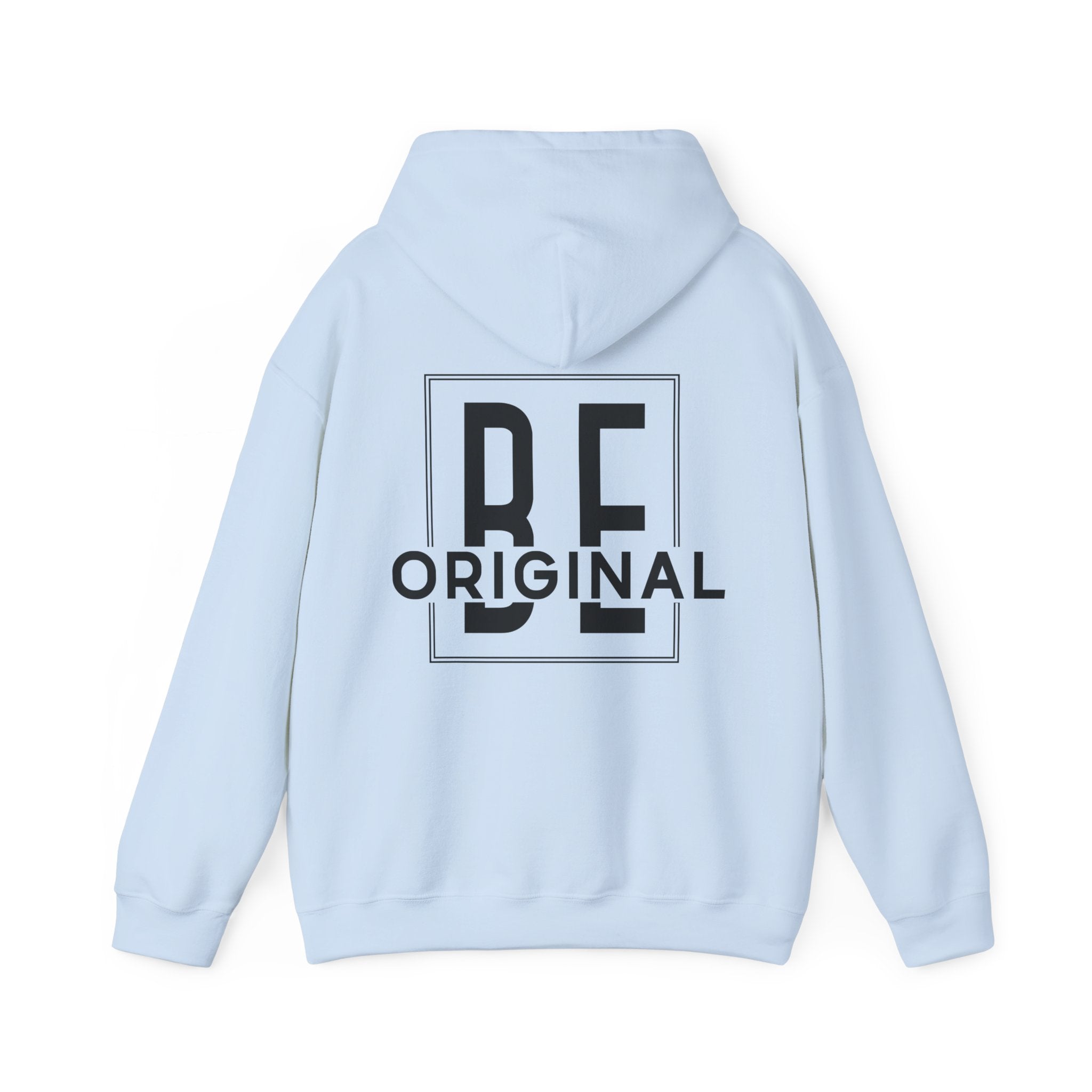 Hoodie „BE ORIGINAL“ – Cooler Unisex Hoodie mit inspirierendem Rückenprint