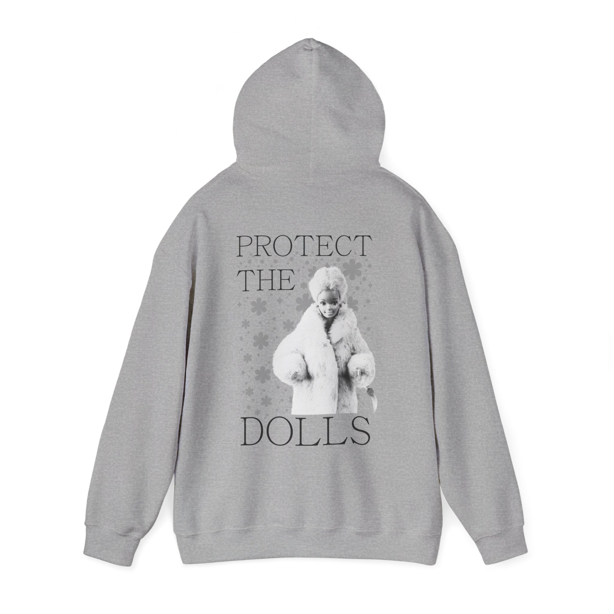 Hoodie „Protect the Dolls“ – Trendiger Unisex Hoodie mit auffälligem Rückenprint