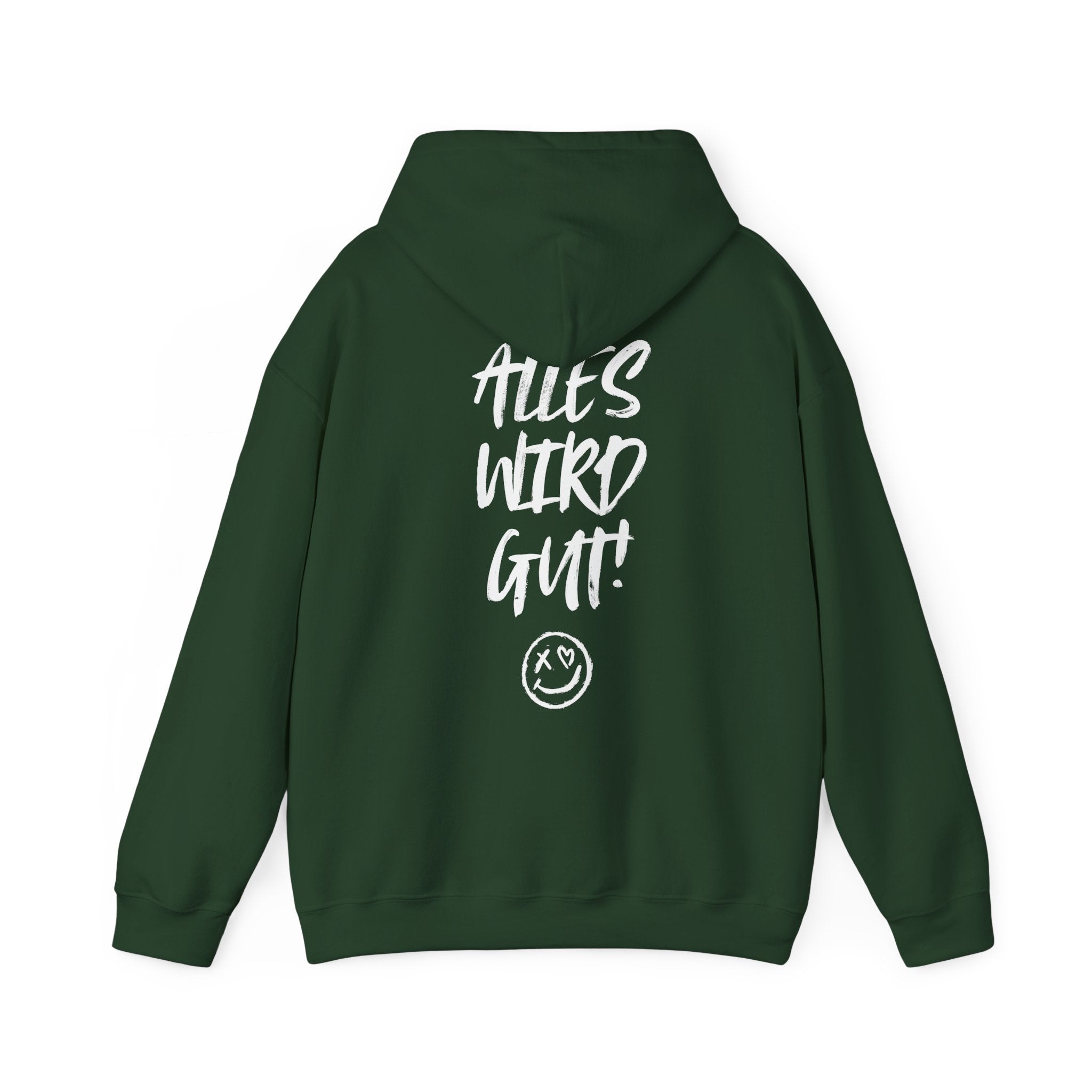 Unisex Hoodie mit Rückenprint „Alles wird gut“ – kuscheliger Hoodie mit positiver Botschaft