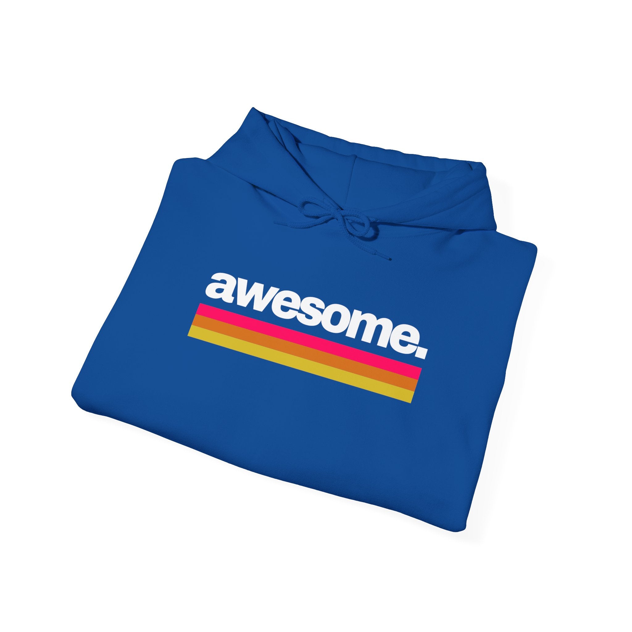 Unisex Hoodie mit Frontprint „AWESOME“ – stylischer Hoodie mit starkem Statement