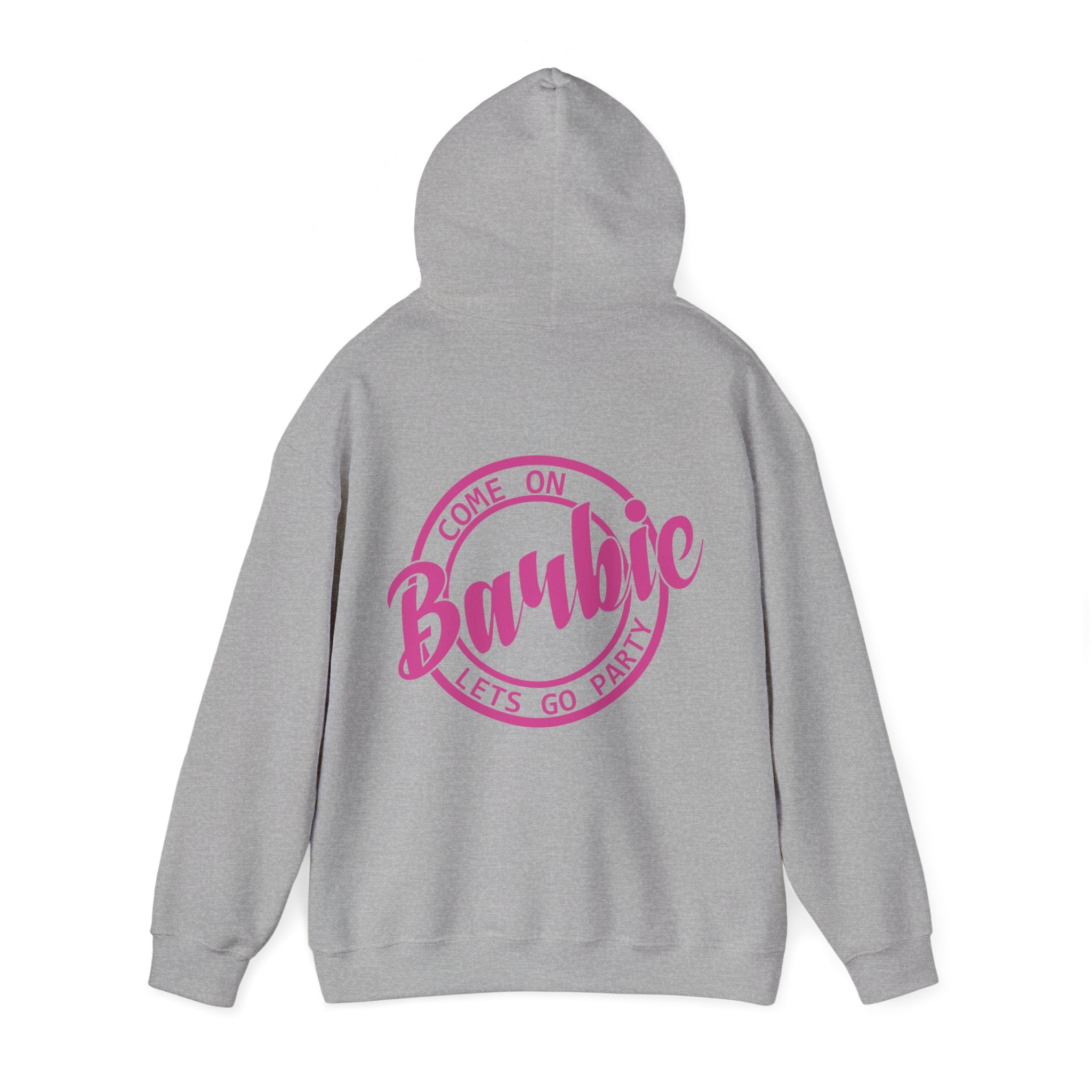 Hoodie „Sexy Möwe – Oh La La“ – Unisex Hoodie mit kleinem Frontprint & großem Rückenprint