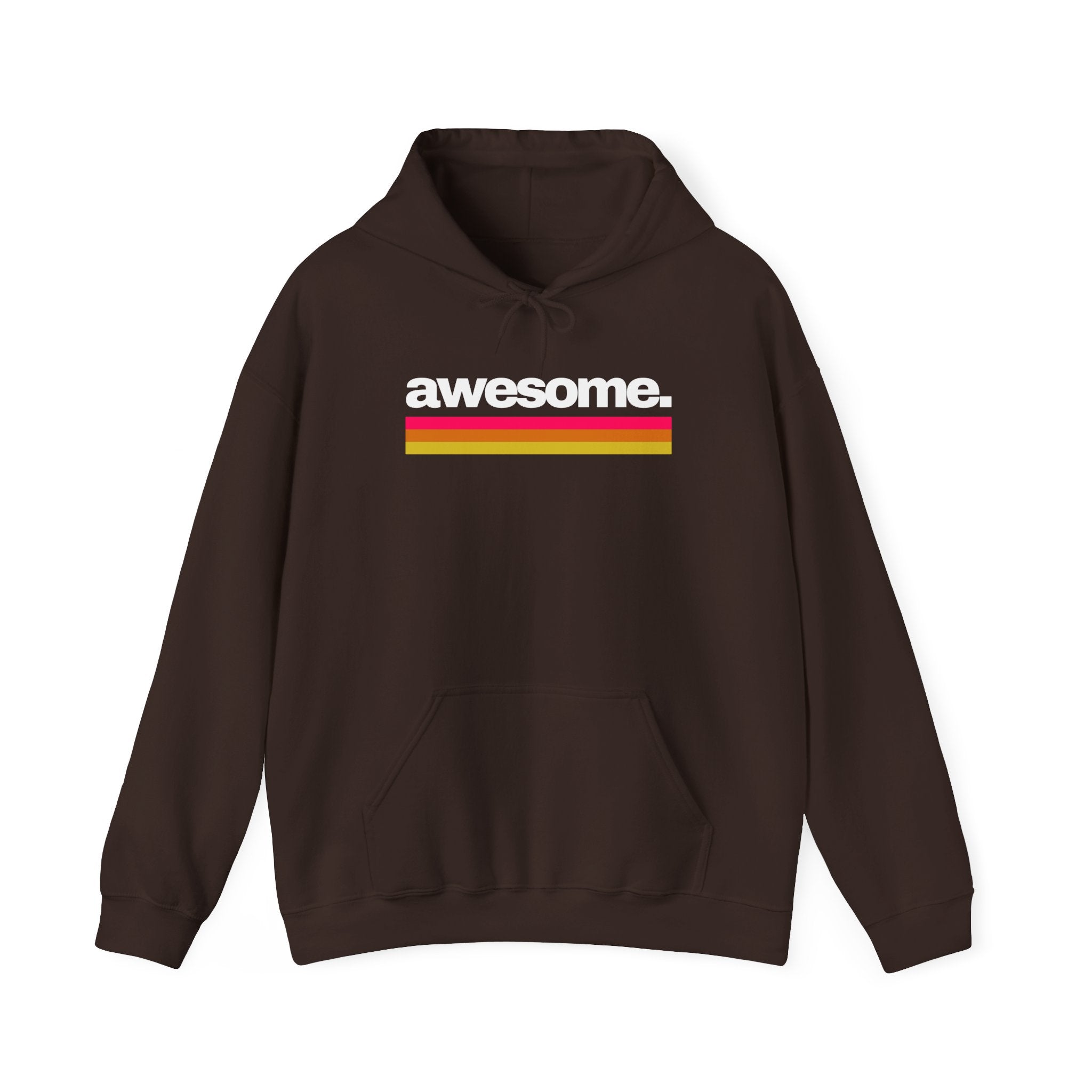 Unisex Hoodie mit Frontprint „AWESOME“ – stylischer Hoodie mit starkem Statement