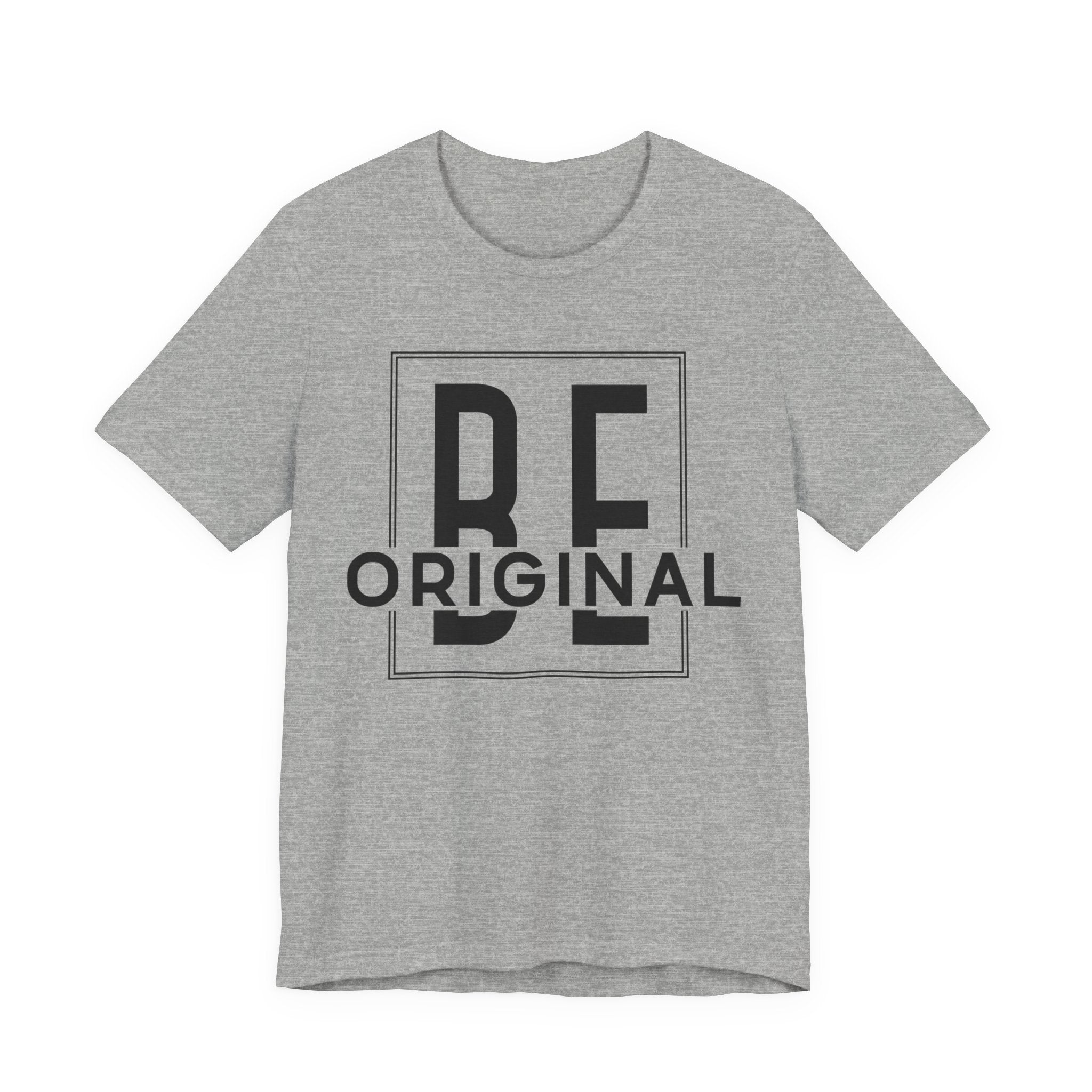 Unisex Jersey T-Shirt „BE ORIGINAL“ – Cooles Kurzarmshirt mit kraftvollem Frontprint