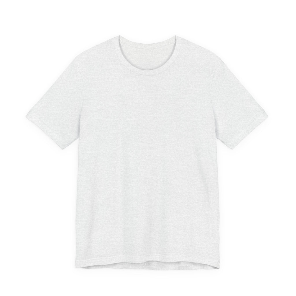 Unisex Jersey T-Shirt mit Rückenprint „BE THE GOOD“ – Statement Shirt aus 100 % Baumwolle