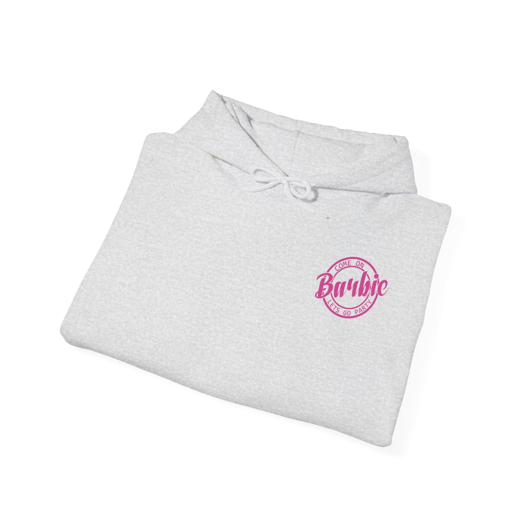 Hoodie „Sexy Möwe – Oh La La“ – Unisex Hoodie mit kleinem Frontprint & großem Rückenprint