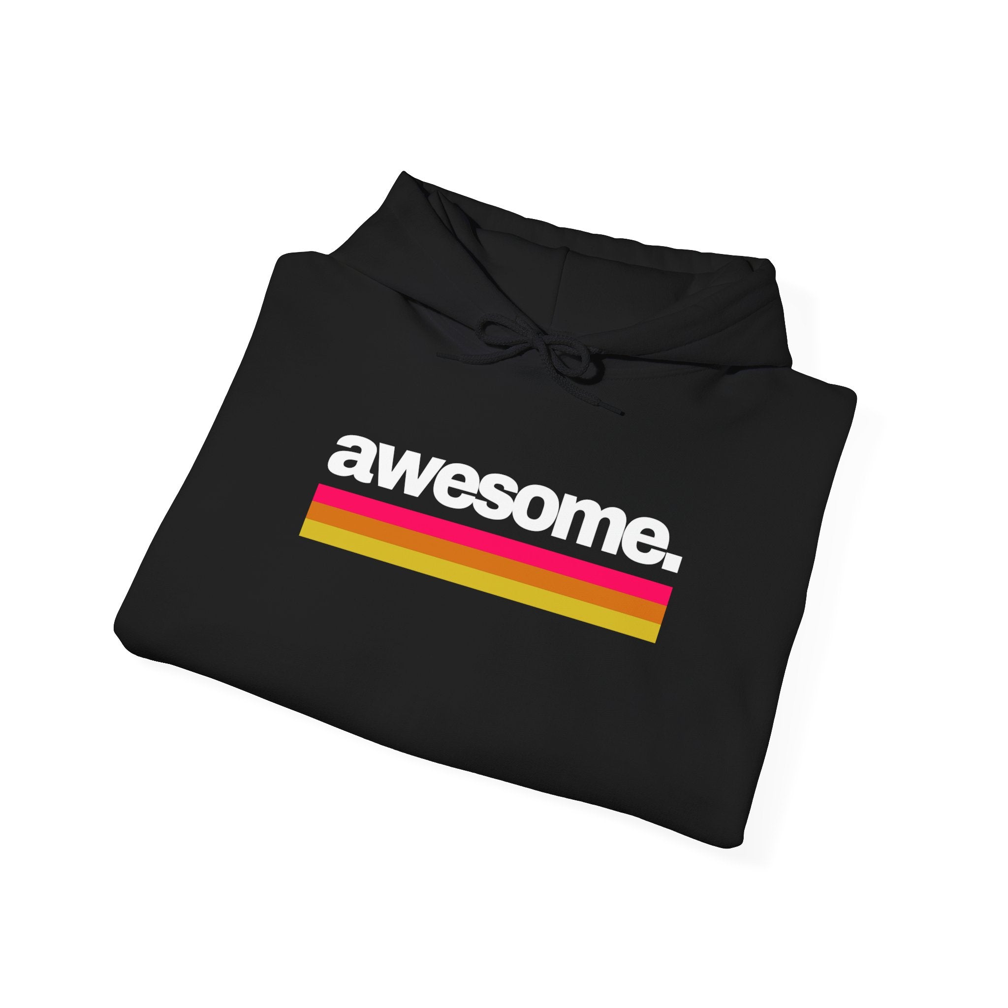 Unisex Hoodie mit Frontprint „AWESOME“ – stylischer Hoodie mit starkem Statement