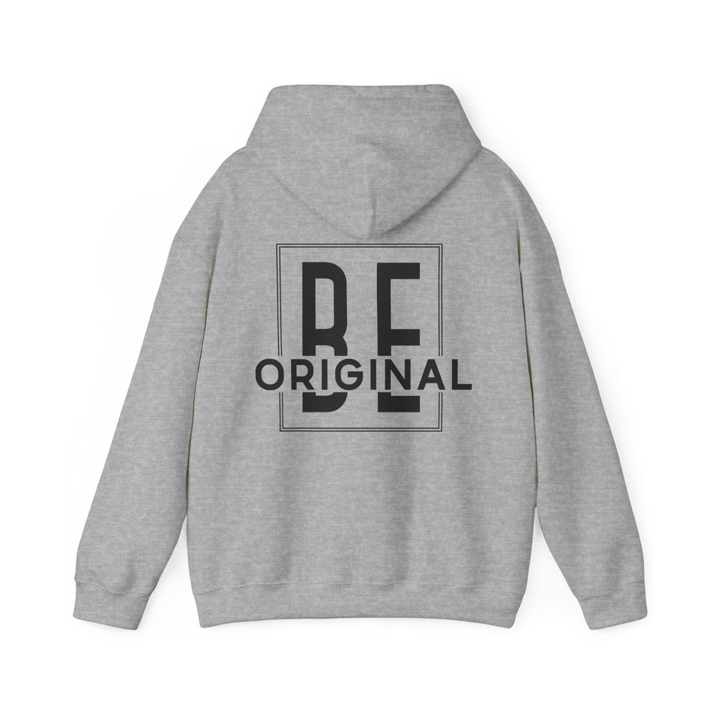 Hoodie „BE ORIGINAL“ – Cooler Unisex Hoodie mit inspirierendem Rückenprint