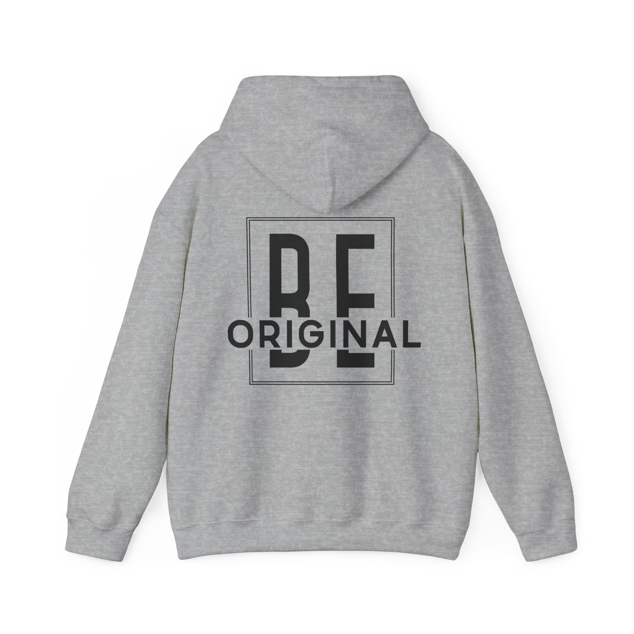 Hoodie „BE ORIGINAL“ – Cooler Unisex Hoodie mit inspirierendem Rückenprint