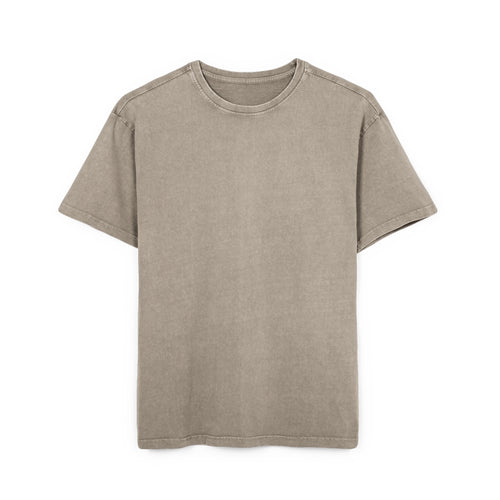 Acid Washed Oversized Tee with "DIGGA" Bear Graphic - Casual Streetwear
