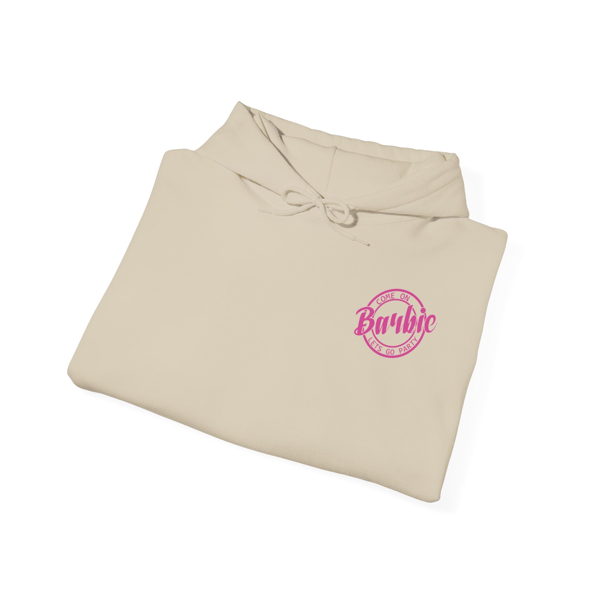 Hoodie „Sexy Möwe – Oh La La“ – Unisex Hoodie mit kleinem Frontprint & großem Rückenprint