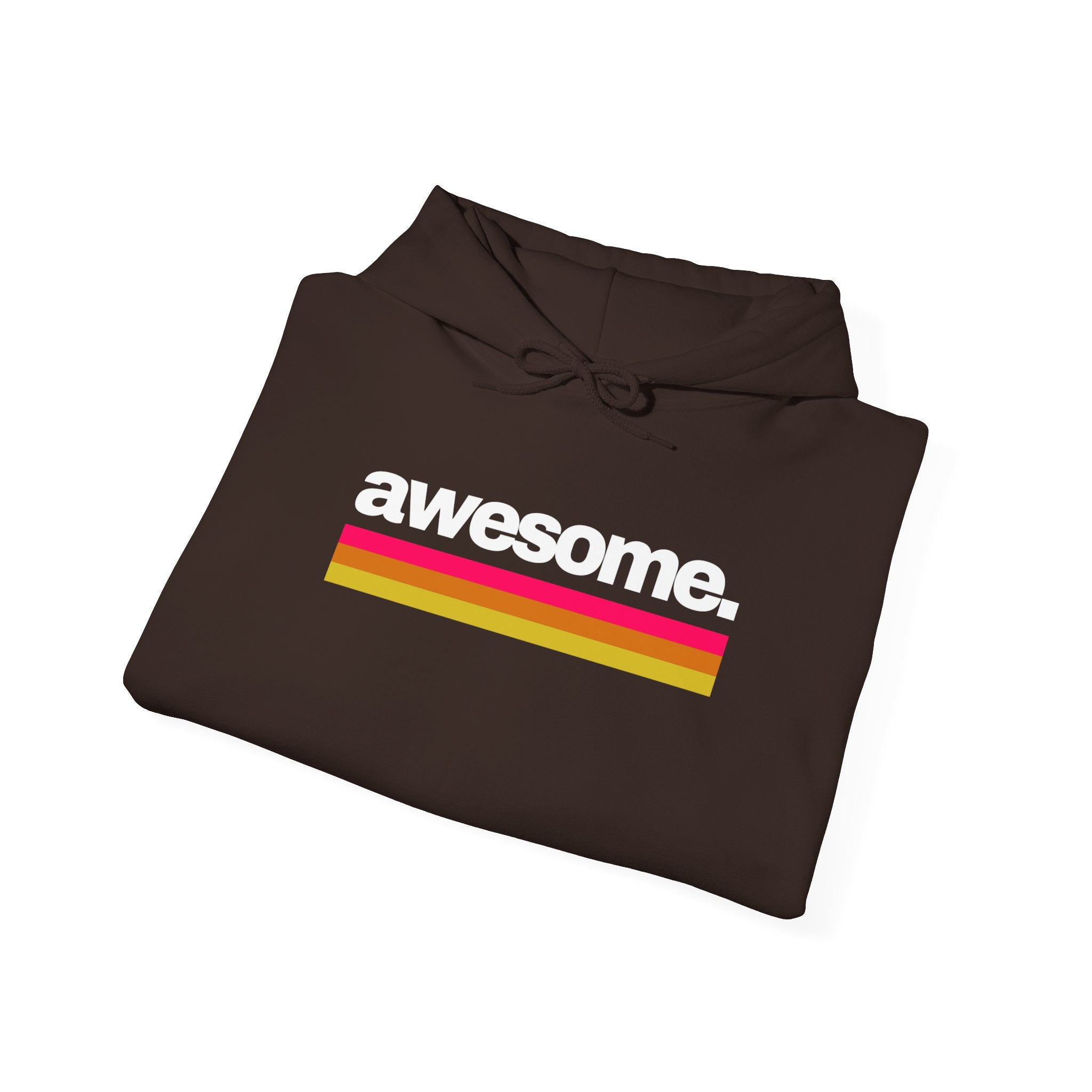 Unisex Hoodie mit Frontprint „AWESOME“ – stylischer Hoodie mit starkem Statement