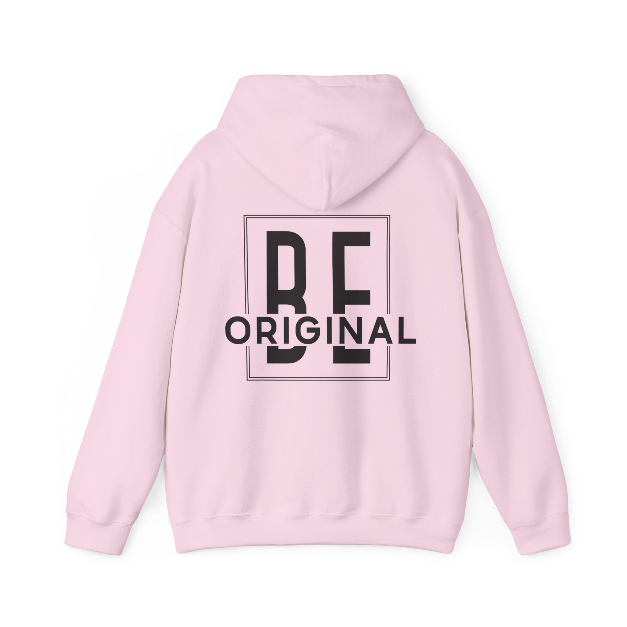 Hoodie „BE ORIGINAL“ – Cooler Unisex Hoodie mit inspirierendem Rückenprint