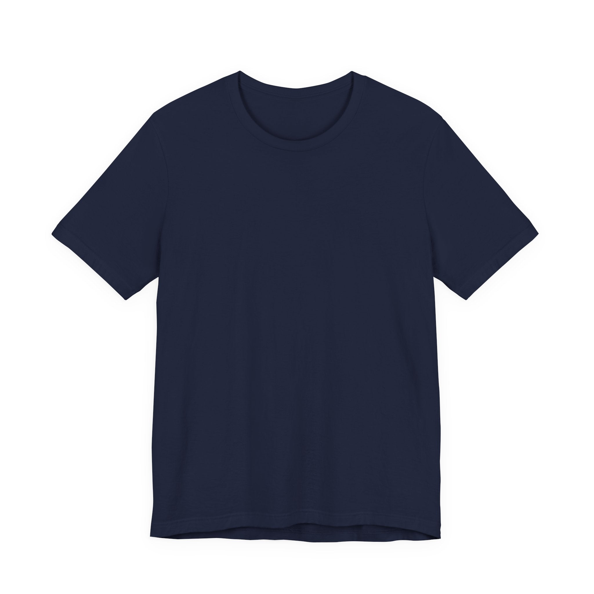 Unisex Jersey T-Shirt mit Rückenprint „alles wird gut“ – lässiges Statement Shirt aus 100 % Baumwolle