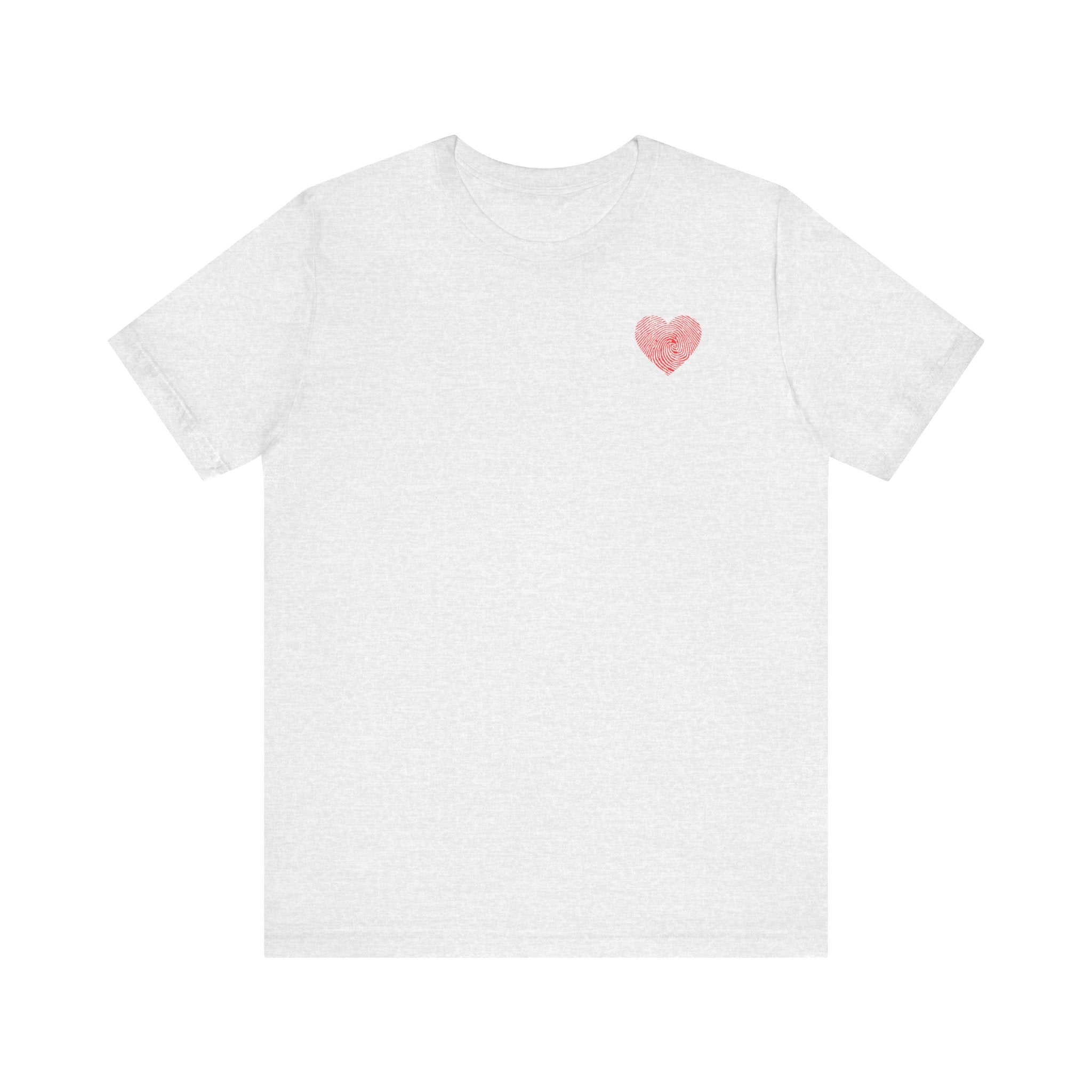 Unisex T-Shirt „Rotes Herz“ – Liebe & Leidenschaft | Atmungsaktive Baumwolle für Alltag & Freizeit