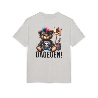Unisex Oversized T-Shirt „DAGEGEN!“ mit Statement Print | 100 % Baumwolle | seianders.de